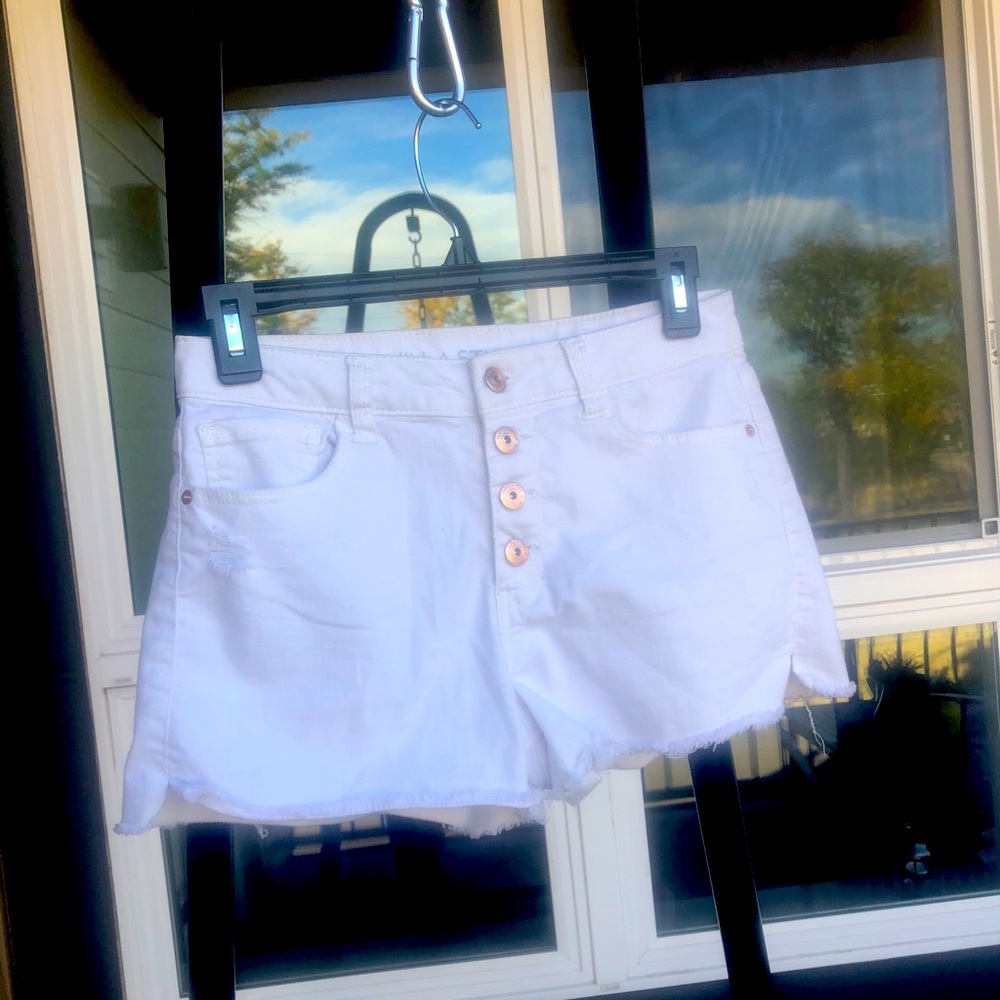White Shorts